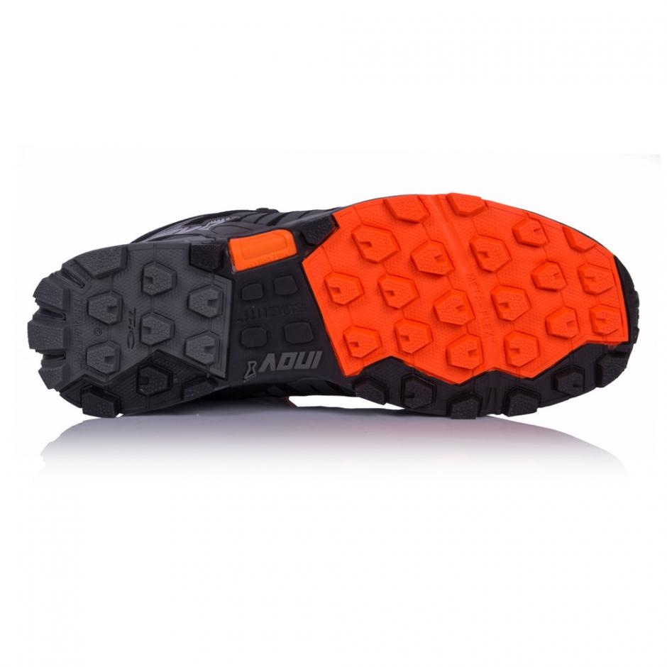 Inov 8 Homme Roclite 320 GTX Trail Chaussures De Course Baskets Sneakers Noir Orange